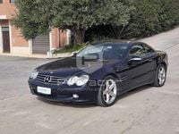Usata Mercedes SL350 245 CV (180 kW) 2003 Blu Cabrio