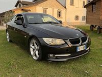 Usata BMW 320 Cabriolet 170 CV (125 kW) 2011 Nero Cabrio
