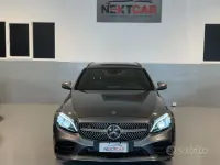 Usata Mercedes C220 AMG line 194 CV (142 kW) 2021 Grigio Station wagon