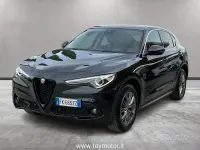 Usata Alfa Romeo Stelvio Super 210 CV (154 kW) 2017 Nero SUV