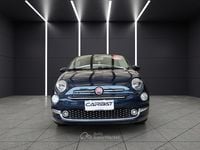 Usata Fiat 500C Lounge 69 CV (50 kW) 2018 Blu Cabrio