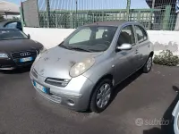 Usata Nissan Micra Acenta 65 CV (47 kW) 2004 Grigio Utilitaria