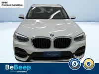 Usata BMW X3 Advantage 190 CV (139 kW) 2019 Bianco metallizzato SUV