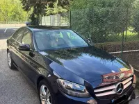 Usata Mercedes C180 116 CV (85 kW) 2017 Blu Berlina