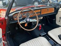 Usata Fiat 124 1960 Rosso Cabrio