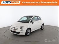 Usata Fiat 500 Lounge 86 CV (63 kW) 2017 Bianco Utilitaria