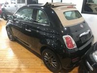 Usata Fiat 500 Lounge 69 CV (50 kW) 2014 Nero Cabrio