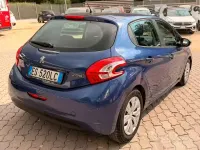 Usata Peugeot 208 Active 68 CV (50 kW) 2013 Blu Utilitaria