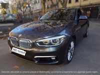 Usata BMW 118 Urban Line 150 CV (110 kW) 2017 Grigio Utilitaria
