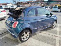 Usata Fiat 500C Lounge 69 CV (50 kW) 2013 Blu Cabrio