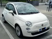 Usata Fiat 500 Lounge 69 CV (50 kW) 2014 Bianco Utilitaria