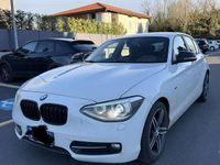 Usata BMW 118 Sport Line 143 CV (105 kW) 2014 Bianco Utilitaria