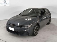 Usata VW Golf VIII Life 110 CV (80 kW) 2022 Grigio Berlina