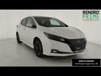 Usata Nissan Leaf N-Connecta 89 kW (122 CV) 2023 Bianco Utilitaria