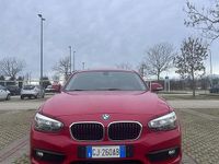 Usata BMW 118 Advantage 136 CV (100 kW) 2016 Rosso Utilitaria