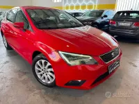 Usata Seat Leon Business 110 CV (80 kW) 2017 Rosso Berlina