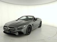 Usata Mercedes SL63 AMG AMG 585 CV (430 kW) 2016 Grigio grafite magno Cabrio