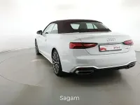 Usata Audi A5 Cabriolet S-Line 204 CV (150 kW) 2023 Bianco ghiaccio metallizzato Cabrio