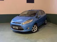 Usata Ford Fiesta Titanium 82 CV (60 kW) 2010 Azzurro Berlina