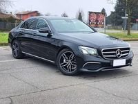 Usata Mercedes E200 Premium Plus 150 CV (110 kW) 2019 Nero Berlina