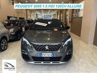 Usata Peugeot 3008 GT-line 131 CV (96 kW) 2018 Grigio SUV