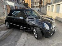 Usata Mini Cooper Cabriolet 116 CV (85 kW) 2006 Nero Cabrio