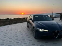 Usata Alfa Romeo Giulia Super 150 CV (110 kW) 2018 Blu Berlina