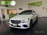 Usata Mercedes C220 Premium 194 CV (142 kW) 2019 Bianco Berlina