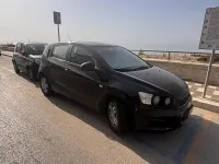 Usata Chevrolet Aveo 75 CV (55 kW) 2012 Nero Berlina