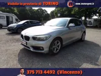 Usata BMW 118 Advantage 150 CV (110 kW) 2017 Grigio Utilitaria