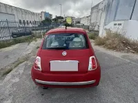 Usata Fiat 500 Lounge 75 CV (55 kW) 2008 Rosso Berlina