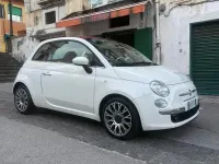 Usata Fiat 500C Lounge 85 CV (62 kW) 2011 Bianco Cabrio