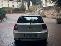 Usata BMW 118 Sport Line 150 CV (110 kW) 2015 Bianco Utilitaria