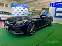 Usata Mercedes C220 170 CV (125 kW) 2018 Blu Berlina