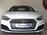 Usata Audi A5 S-Line 190 CV (139 kW) 2018 Bianco Coupé
