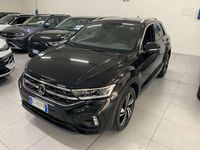Usata VW T-Roc R-line 150 CV (110 kW) 2022 Nero SUV
