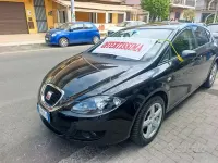 Usata Seat Leon 105 CV (77 kW) 2008 Nero Utilitaria