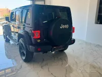 Usata Jeep Wrangler Unlimited Sahara 200 CV (147 kW) 2019 Nero SUV