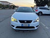 Usata Seat Leon Business 110 CV (80 kW) 2015 Bianco Berlina