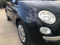 Usata Fiat 500 Lounge 69 CV (50 kW) 2012 Nero Utilitaria