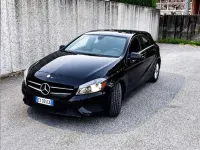 Usata Mercedes A180 114 CV (83 kW) 2013 Nero lucido Utilitaria