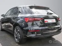 Usata Audi A3 Advanced 110 CV (80 kW) 2021 Nero Berlina