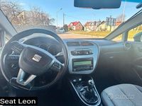 Usata Seat Leon Style 105 CV (77 kW) 2010 Nero Utilitaria