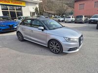Usata Audi A1 Sportback S-Line 90 CV (66 kW) 2017 Argento/tetto nero Utilitaria