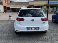 Usata VW Golf VII Highline 105 CV (77 kW) 2013 Bianco Berlina