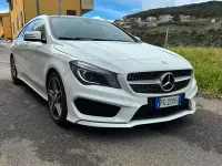 Usata Mercedes CLA200 Shooting Brake 136 CV (100 kW) 2015 Bianco Station wagon