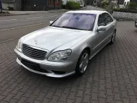 Usata Mercedes S55 AMG AMG 500 CV (367 kW) 2003 Argento Berlina