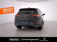 Usata VW Golf VIII Style 150 CV (110 kW) 2020 Grigio Utilitaria