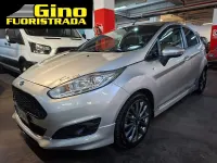 Gebraucht Ford Fiesta ST-Line 75 PS (55 kW) 2017 Silber Kleinwagen