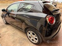 Usata Alfa Romeo MiTo Distinctive 120 CV (88 kW) 2010 Nero Utilitaria